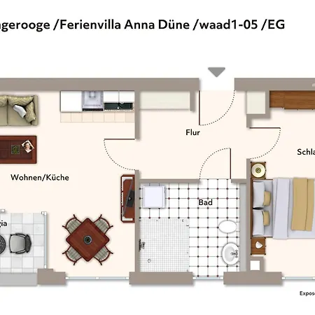 Ferienvillen Anna Duene Ferienvillen Anna Duene 1-05 Wangerooge
