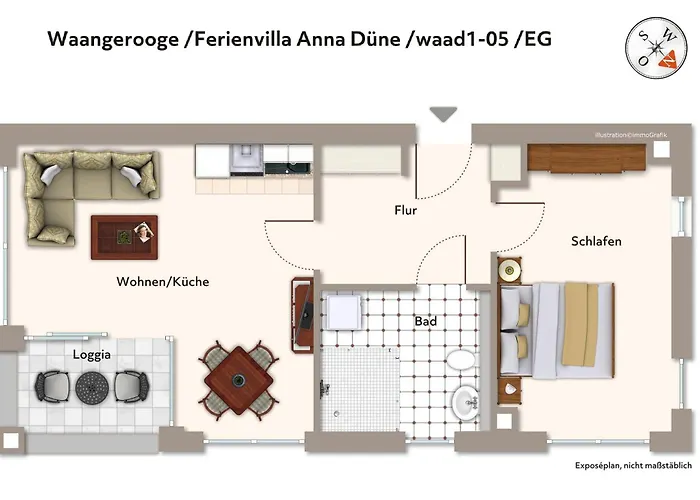 Ferienvillen Anna Duene Ferienvillen Anna Duene 1-05 Wangerooge